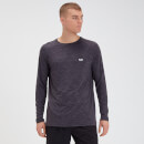 T-shirt Performance Long-Sleeve MP - Nero mélange - M