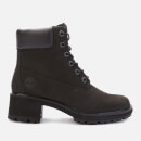 Timberland Women's Kinsley 6 Inch Waterproof Heeled Boots - Black