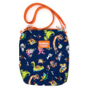 Loungefly Nickelodeon Retro Characters Aop Nylon Passport Bag