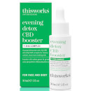this works Evening Detox CBD Booster and AHA Complex