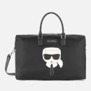Karl Lagerfeld Women's K/Ikonik Nylon Weekender - Black