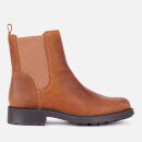 Clarks Women's Orinoco 2 Top Leather Chelsea Boots - Brown Snuff