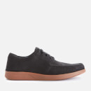 Clarks Men's Oakland Walk Nubuck Shoes - Black Combi
