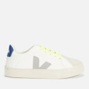 Veja Kids' Esplar Trainers - Extra White/Oxford Grey/Fluo