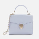 Aspinal of London Women's Mayfair Midi Croc Bag - Lavender
