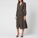 MICHAEL MICHAEL KORS Women's Print Midi Dress - Black