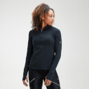 MP Women's Velocity 1/4 Zip Top - Black - XXS