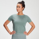 MP Women's Raw Training Washed Tie Back T-shirt - Washed Green - XXS