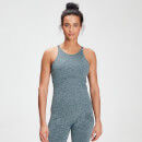 MP Women's Raw Training Seamless Vest - Deep Sea Blue - XS