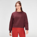 MP Women's Composure Sweatshirt- Washed Oxblood - XXS