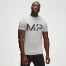 MP Men's Adapt drirelease® Camo Print T-shirt- Storm Grey Marl - XXS