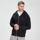MP Men's Raw Training Zip Through Hoodie - Black - L