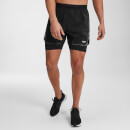 MP Men's Velocity 2 in 1 Short- Black - XXS