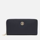 Tommy Hilfiger Women's Honey Large Zip Wallet - Navy