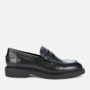 vagabond alex flat loafer in black