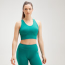 MP Women's Power Longline Sports Bra - Energy Green - XXS
