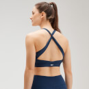 MP Women's Power Cross Back Sports Bra - Dark Blue - S
