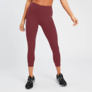 Mallas 3/4 Power para mujer de MP - Burdeos - XXS