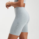 MP Women's Outline Graphic Cycling Shorts - Grey Marl - XXS