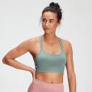 MP Women's Tonal Graphic Bra - Washed Green - M
