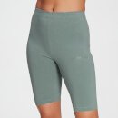 MP Women's Tonal Graphic Cycling Shorts - Washed Green - XXS