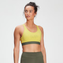 MP Women's Branded Training Sports Bra - Washed Yellow - XXS