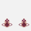 Vivienne Westwood Women's Valentina Orb Earrings - Pink Gold Amethyst