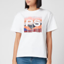 PS Paul Smith Women's Shredded T-Shirt - White