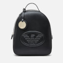 Emporio Armani Women's Quilted Logo Backpack - Black