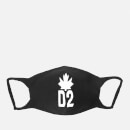 Dsquared2 Men's Maple Leaf Face Mask - Black/White
