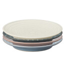 Denby Impression Mixed Accent Small Plates (Set of 4)