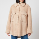 Whistles Women's Teddy Overshirt - Beige