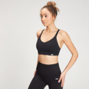 Reggiseno sportivo con inserti in mesh MP Power - Nero - XXS