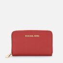 Michael Michael Kors Women's Jetset Small Za Card Case - Terracotta