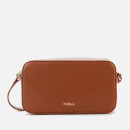 Furla Women's Block Mini Cross Body Bag - Cognac