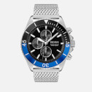 BOSS Hugo Boss Men's Ocean Edition Mesh Strap Watch - Black/Blue/Silver