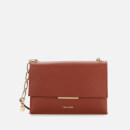 Ted Baker Women's Diilila Bar Detail Cross Body Bag - Dark Tan