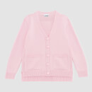Ganni Women's Wool Knit Cardigan with Pockets - Cherry Blossom