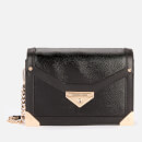 Michael Michael Kors Women's Grace Small Trunk Cross Body Bag - Black