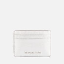 Michael Michael Kors Women's Jet Set Card Holder - Silver