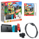 Nintendo Switch (Neon Blue/Neon Red) Ring Fit Adventure Set