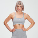 MP Women's Essentials Jersey Bra - Classic Grey Marl - XXS