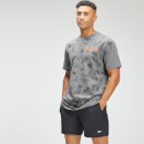 MP Men's Adapt Tie Dye Short Sleeve Oversized T-Shirt - Carbon/Storm  - XXS