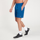 MP Men's Graphic Running Shorts - True Blue  - XS