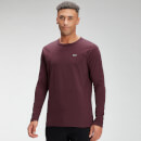 MP Men's Essentials Long Sleeve Top - Port  - S
