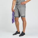 Pantaloncini sportivi 2 in 1 MP Essentials da uomo - Storm - XXS