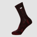 MP Women's Adapt Tie Dye Socks - Merlot/Black - UK 3-6