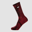 MP Men's Adapt Tie Dye Socks - Merlot/Black - UK 9-12