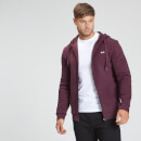 MP Men's Essentials Zip Up Hoodie - Port  - XS