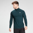 MP Men's Performance 1/4 Zip Top - Deep Teal Marl - S